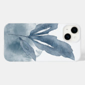 Tri Blue Leaf iPhone/iPad Gehäuse Case-Mate iPhone Hülle (Rückseite (Horizontal))