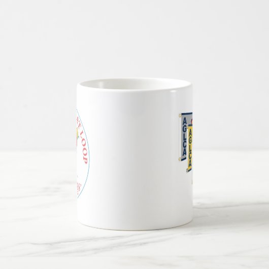 Tri-Burgee/Logo Kaffeetasse (Mittel)
