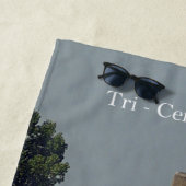 Tri Centennial Strandtuch (Beispiel)