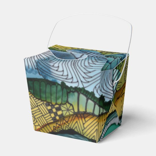 Tri Circle Takeout Fvor Box Geschenkschachtel (Vorderseite)