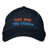 TRI COACH BASEBALL CAP BESTICKTE BASEBALLKAPPE (Vorderseite)