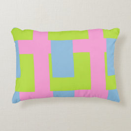 Tri Color Accent Pillow Dekokissen