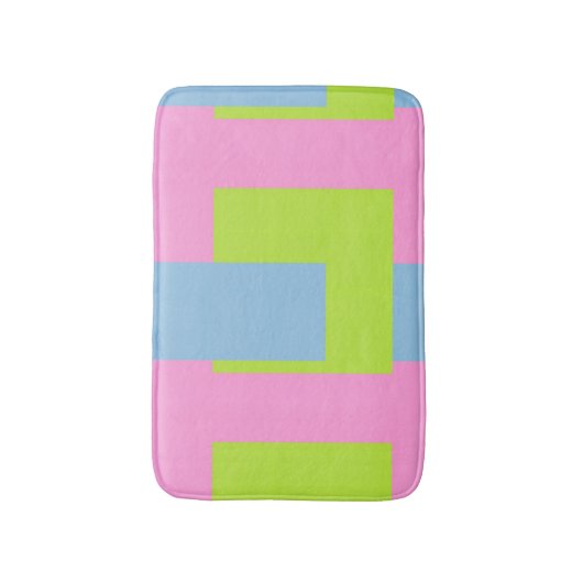 Tri Color Bath Mat Badematte (Vorderseite Vertikal)