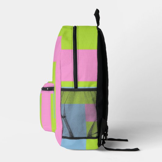 Tri Color Bedruckter Rucksack (Rechts)