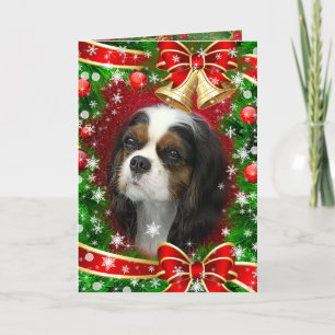 Tri-Color Cavalier Weihnachtskarte Feiertagskarte