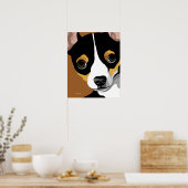 Tri Color chihuahua Poster (Küche)