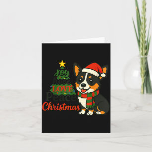 Tri Color Corgi Kostüm Pjs Freude Hoffnung Liebe F Karte