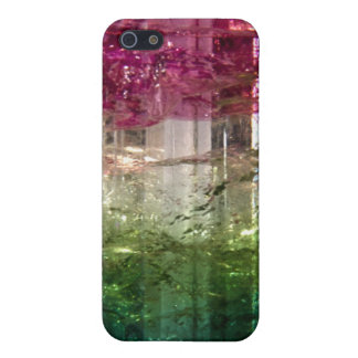 Tri-Color Crystal Abstrakt Art Speck iPhone 4 Fall 5 Etui