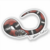 Tri-color Hognose sticker (Vorderseite)