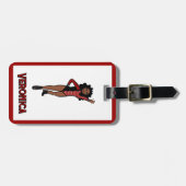 Tri Color RBW Dancer #1 Gepäckanhänger (Vorderseite horizontal)