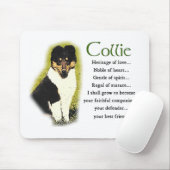 Tri Color Rough Collie Geschenke Mousepad (Mit Mouse)