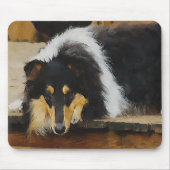 Tri-Color Rough Collie Geschenke Mousepad (Vorne)