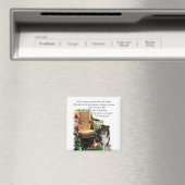 Tri-Color Rough Collie Kunstgeschenke Magnet (In Situ (Geschirrspüler))