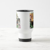 Tri-Color Rough Collie Kunstgeschenke Reisebecher (Mittel)