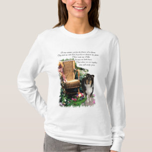 Tri-Color-Rough Collie-Kunstgeschenke T-Shirt