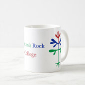 Tri-color-Sapling-Tasse der Standardgröße Kaffeetasse (VorderseiteRechts)