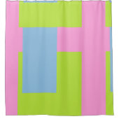 Tri Color Shower Curtain Duschvorhang (Vorderseite)
