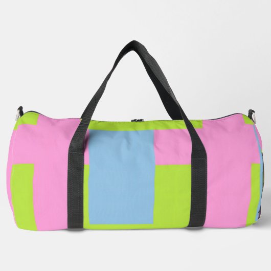 Tri Color Small Duffle Bag (Vorderseite)