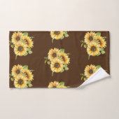 Tri Color Sunflower Badhandtuch Set (Handtuch)