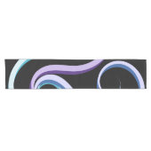 Tri-Color-Swirl Kurzer Tischläufer (Horizontal)