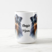 Tri-Colored Australian Shepherd Dog Kaffeetasse (Mittel)
