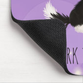 Tri-Colored Cavalier Custom Design Mousepad (Ecke)