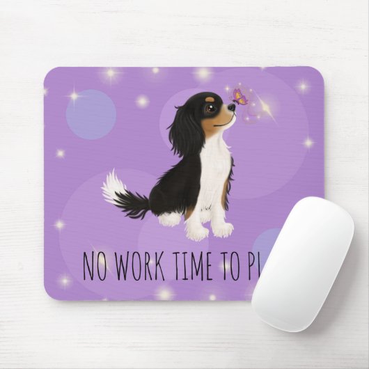 Tri-Colored Cavalier Custom Design Mousepad (Mit Mouse)