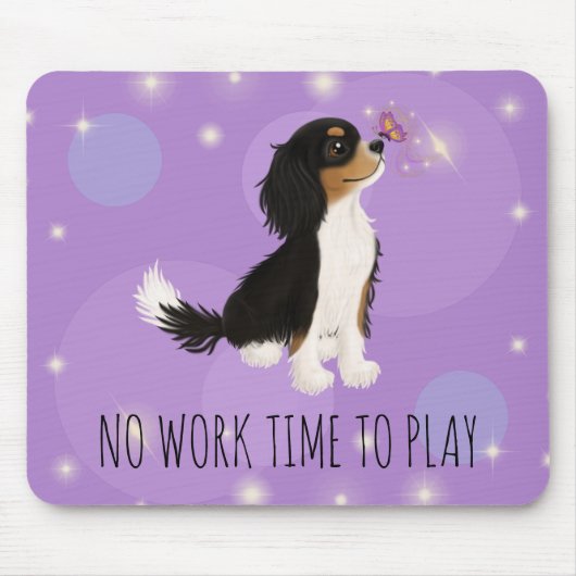 Tri-Colored Cavalier Custom Design Mousepad (Vorne)