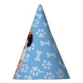 Tri Colored Cavalier Spaniel Birthday     Partyhütchen (Rechts)