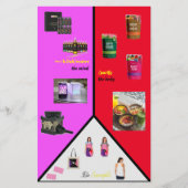 Tri-Contrast Kleiner Flyer - A6-esque Anpassung (Vorne)