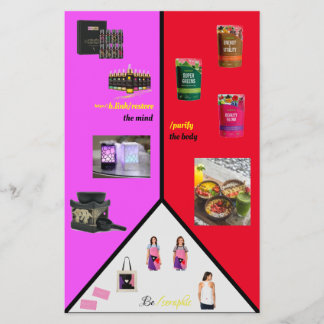 Tri-Contrast Kleiner Flyer - A6-esque Anpassung