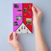 Tri-Contrast Kleiner Flyer - A6-esque Anpassung (Handgriff)