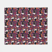 Tri Corgi Herbstdecke Fleecedecke (Vorderseite (Horizontal))