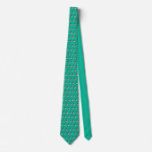 Tri Curious Corgi Neck Tie Krawatte (Vorderseite)