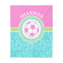 Tri Farbepastellfußball mit Aqua-Fliesen