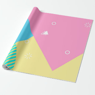 tri-farbig geschenkpapier