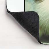 Tri Farbiger Collie-rauer Mantel Mousepad (Ecke)