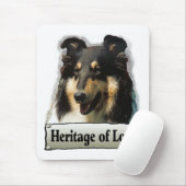 Tri Farbraue Collie-Geschenke Mousepad (Mit Mouse)