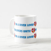 Tri Fluss Liebhaber-Tasse Kaffeetasse (Vorderseite Links)