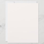 Tri-Fold-Hochzeitmenü-Tischnummer des Fall Mountai (Rückseite)