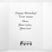 Tri-Fold-Karte der U-Bahn Dreifach Gefaltete Karte (Innenseite Mitte)