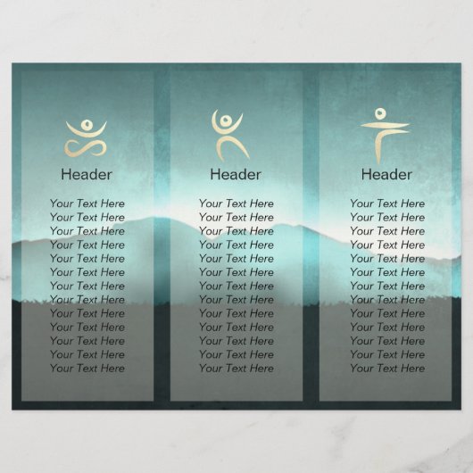 Tri-Fold Reiki Master Yoga Mediator (Rückseite)