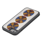 Tri Gold Flower Case-Mate iPhone Hülle (Unterseite)