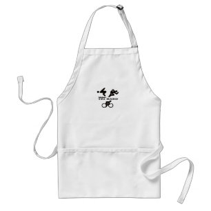 Tri harte Triathlon-Geschenke Kleidung und Zusätz Schürze