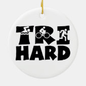Tri hartes keramik ornament (Hinten)