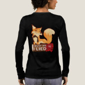 Tri-mix Long Sleeve : Vertraut mir (schwarz) Tri-Blend Shirt (Rückseite)