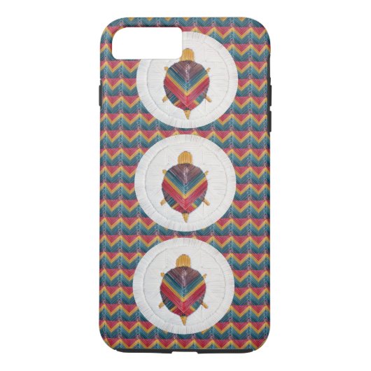 Tri Schildkröte-Stern Case-Mate iPhone Hülle (Rückseite)