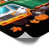 Tri Sungles Driving Garge Truck Erntedank Dr. Poster (Ecke)