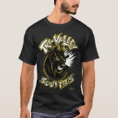 Tri Tal Scotties - Schwarzes T-Shirt (Vorderseite)