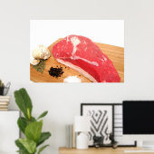 Tri Tip Roast und Arten Poster (Heimbüro)